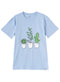 Sky Printed O.S Short - Sleeve Design 9 - Khotwh