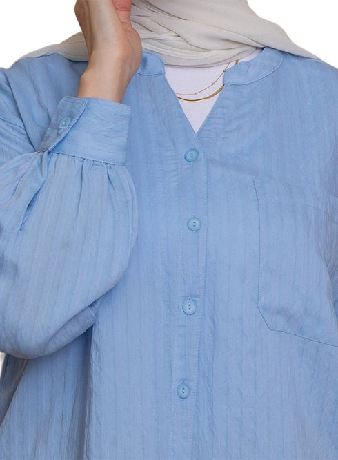 Sky RD - V - Neck Shirt - Khotwh