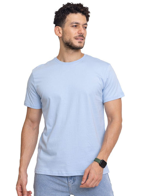 Sky Regular Round T-shirt - Khotwh