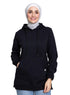 Slab Black Hoodie Vent - Khotwh