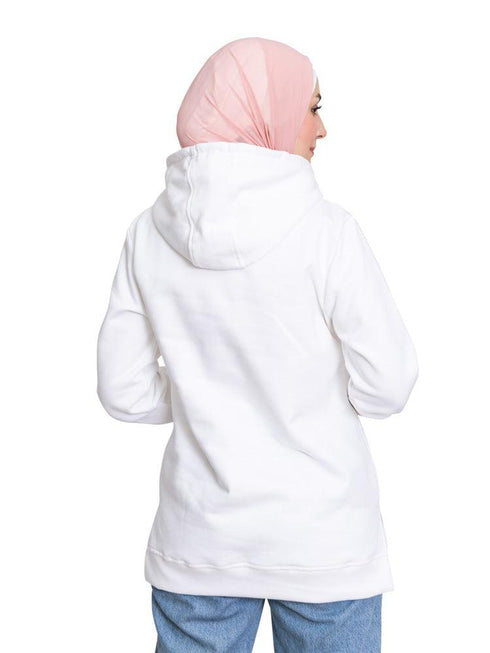 Slab White Hoodie Vent - Khotwh