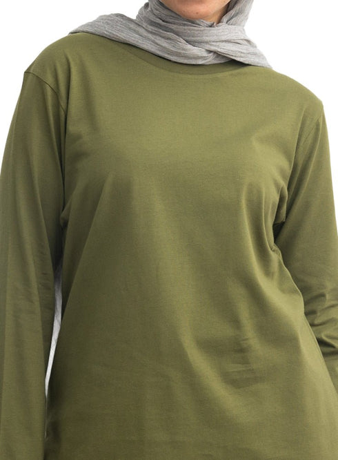 Smoke Green Long-Sleeve - Khotwh