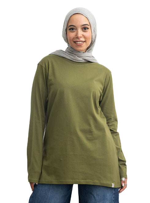 Smoke Green Long-Sleeve - Khotwh