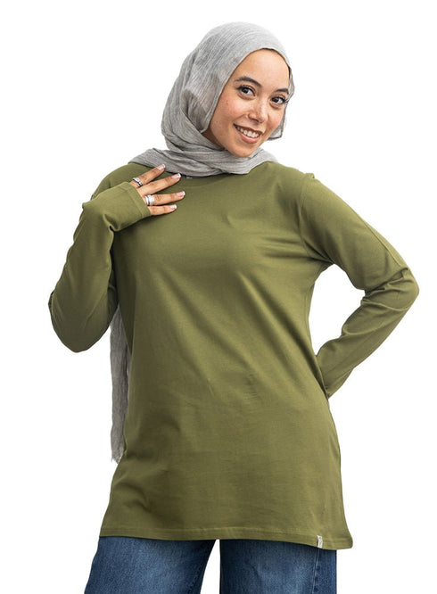 Smoke Green Long-Sleeve - Khotwh