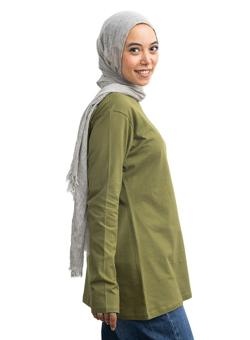 Smoke Green Long-Sleeve - Khotwh