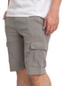 Smoke Green Melton Cargo Short - Khotwh