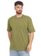 Smoke Green O.S Round T-Shirt - Khotwh