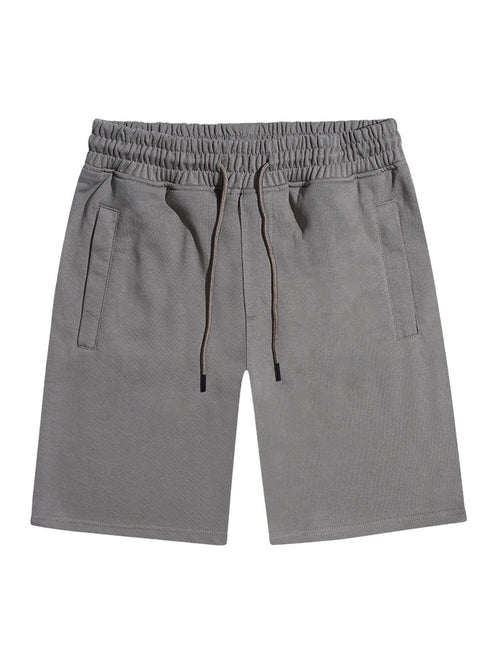 Smoke Green Zipper Melton Short - Khotwh