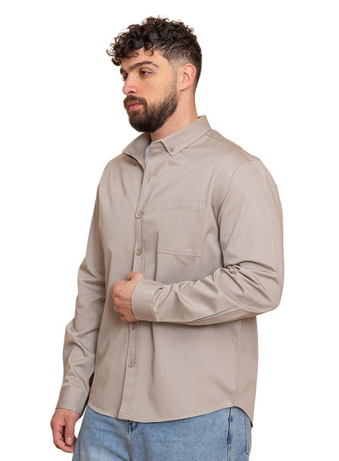 Smoke Pine Gabardine Shirt - Khotwh