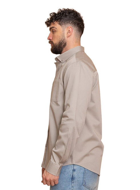 Smoke Pine Gabardine Shirt - Khotwh