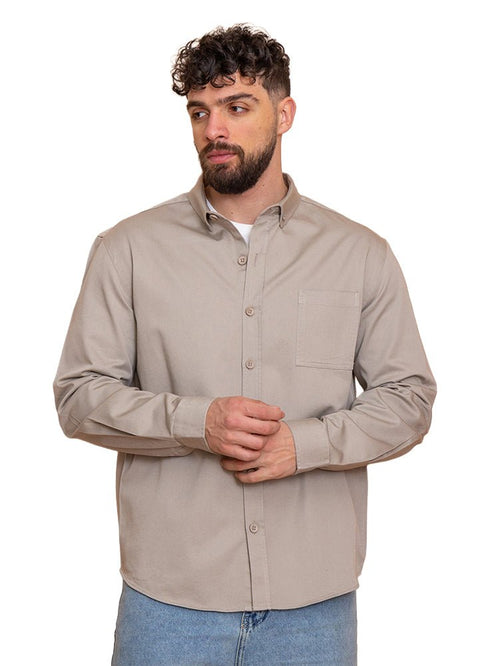 Smoke Pine Gabardine Shirt - Khotwh