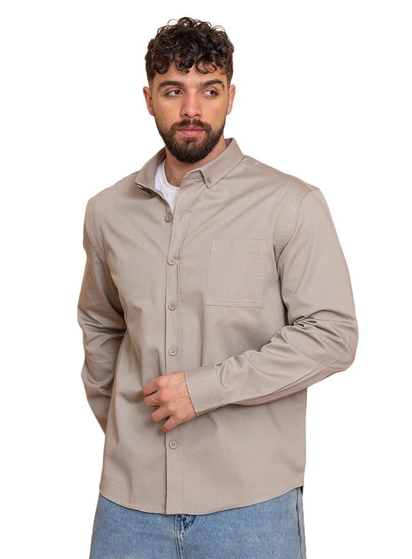 Smoke Pine Gabardine Shirt - Khotwh
