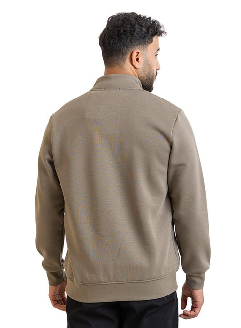 Smoke Pine High Neck Sweater - Khotwh