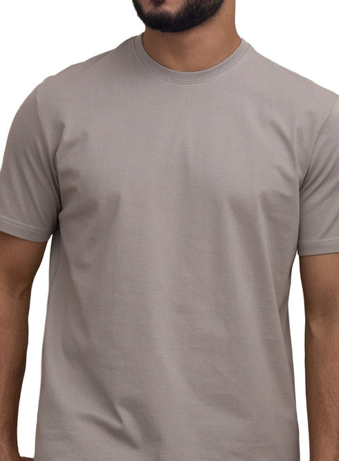 Smoke Pine Relaxed Round T-Shirt - Khotwh