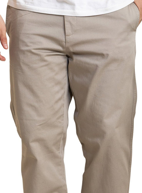 Smoke Pine Straight Leg Gabardine Pant - Khotwh