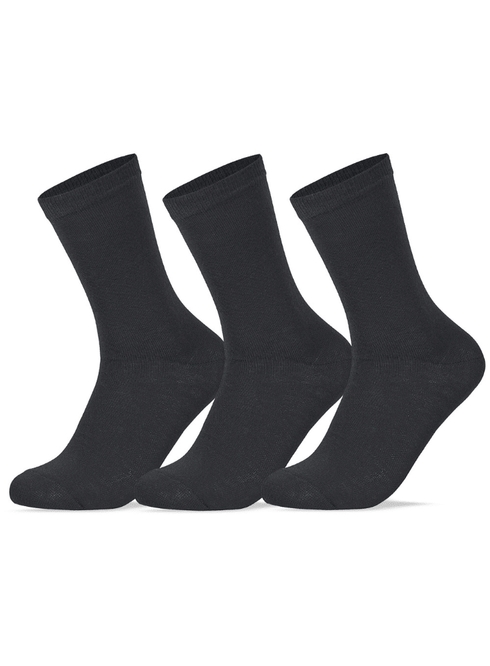 Socks 111 - W - C - B - Black - Khotwh