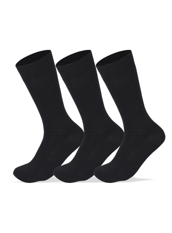 Socks 222 - M - C - B - Black - Khotwh