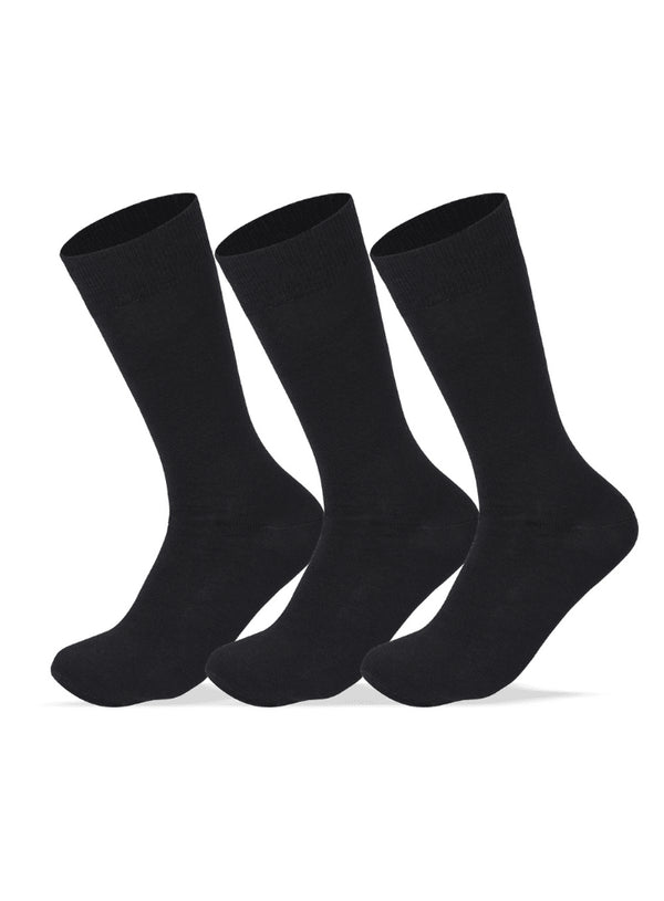 Socks 222 - M - C - B - Black - Khotwh