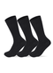 Socks 222 - M - C - B - Black - Khotwh