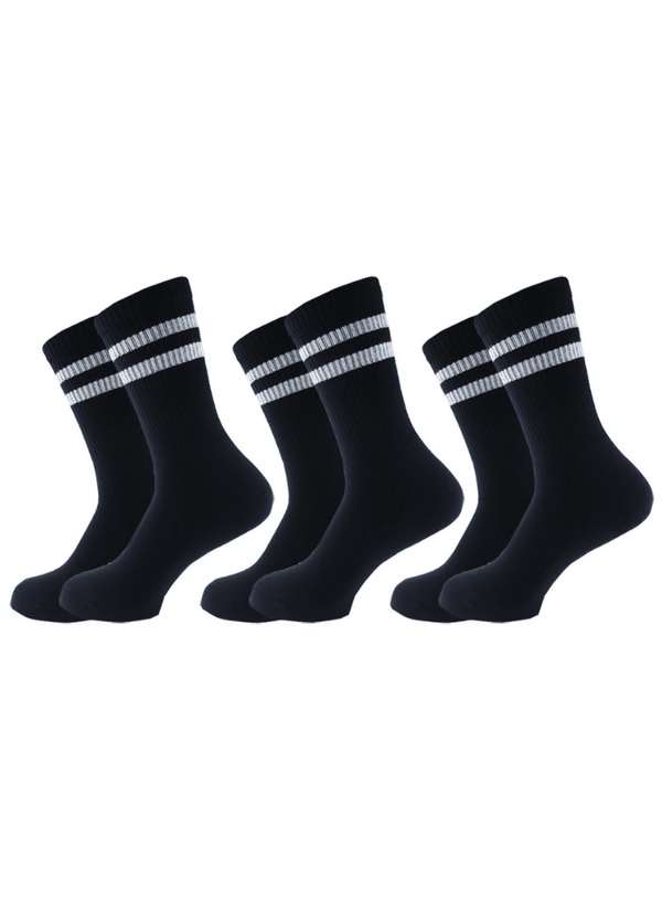 Socks 999 - M - HS - B - Black - Khotwh