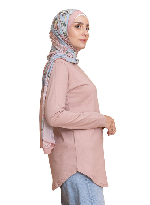 Soft Pink Cur.Long - Sleeve - Khotwh