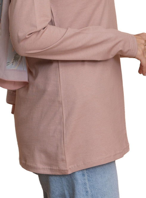 Soft Pink Long - Sleeve - Khotwh