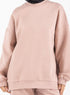 Soft Pink Melton Suit - Khotwh