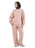 Soft Pink Melton Suit - Khotwh
