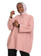Soft Pink Over Size Pullover - Khotwh