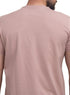 Soft Pink Relaxed Round T-Shirt - Khotwh