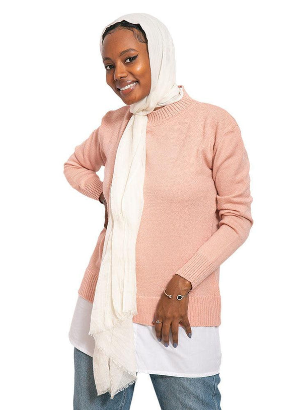Soft Pink Shirt pullover - Khotwh