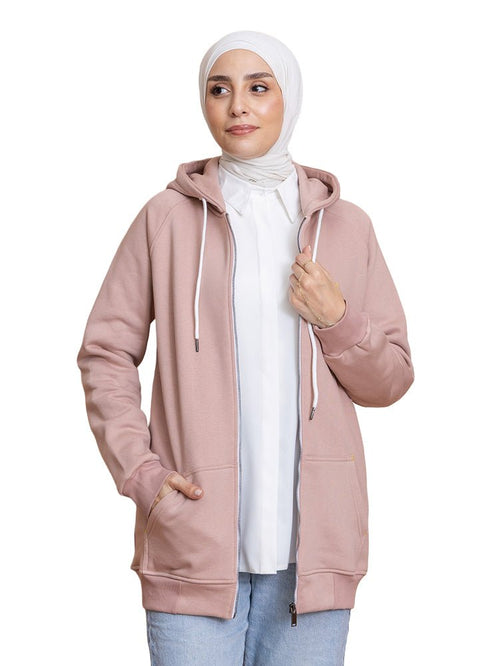 Soft Pink SW - Medium Zipper - Khotwh