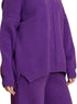 Sparkle Purple Knit Suit - Khotwh
