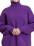 Sparkle Purple Knit Suit - Khotwh