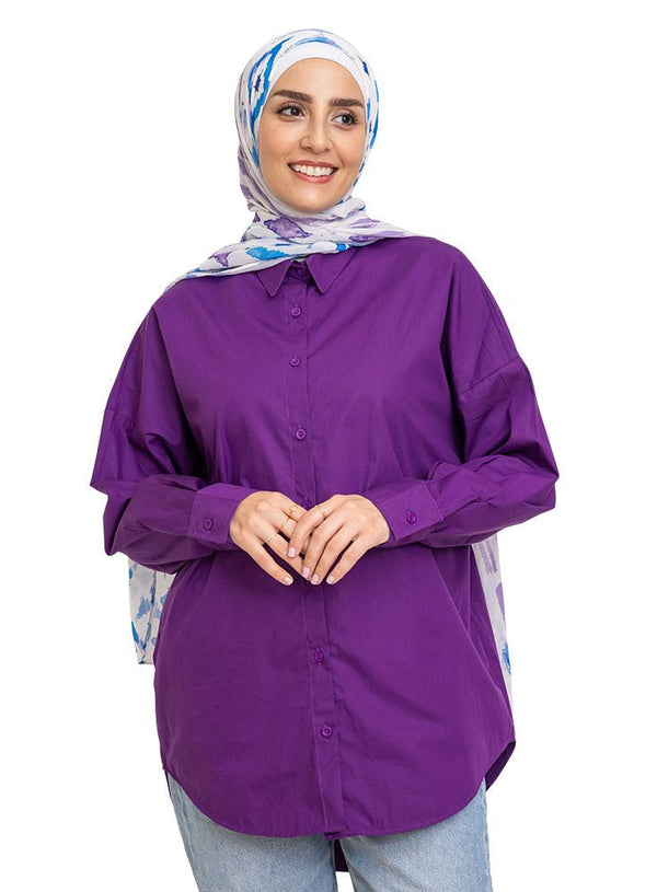 Sparkle Purple Over - Size Shirt - Khotwh