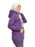 Sparkle Purple Printed - HoodieV Design 56 - Khotwh