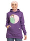 Sparkle Purple Printed - HoodieV Design 62 - Khotwh