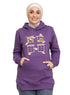 Sparkle Purple Printed - HoodieV Design 68 - Khotwh