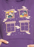 Sparkle Purple Printed - HoodieV Design 68 - Khotwh