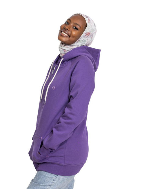 Sparkle Purple SW - Medium Zipper - Khotwh