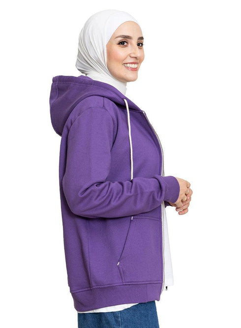 Sparkle Purple SW - Medium Zipper - Khotwh