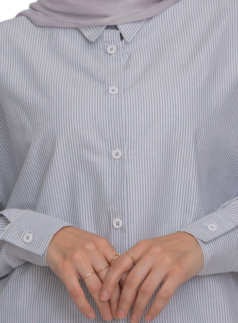 Storm Weather - Design 1 Stripped Over - Size Shirt - Khotwh