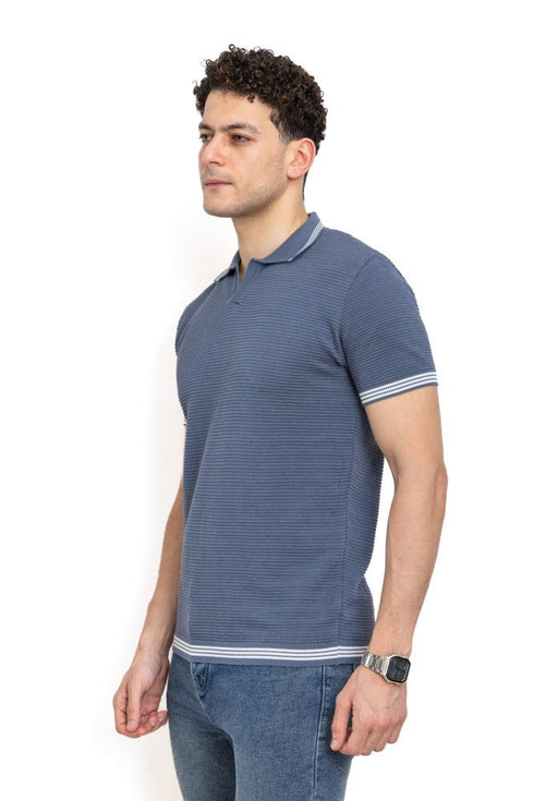 Storm Weather Design 2 - F - Polo Neck T-Shirt - Khotwh