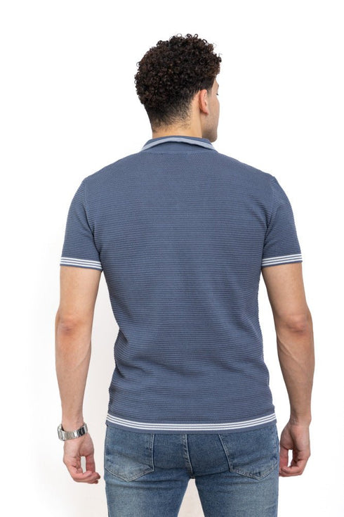 Storm Weather Design 2 - F - Polo Neck T-Shirt - Khotwh