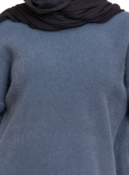 Storm Weather Fluffy Over Size Pullover - Khotwh