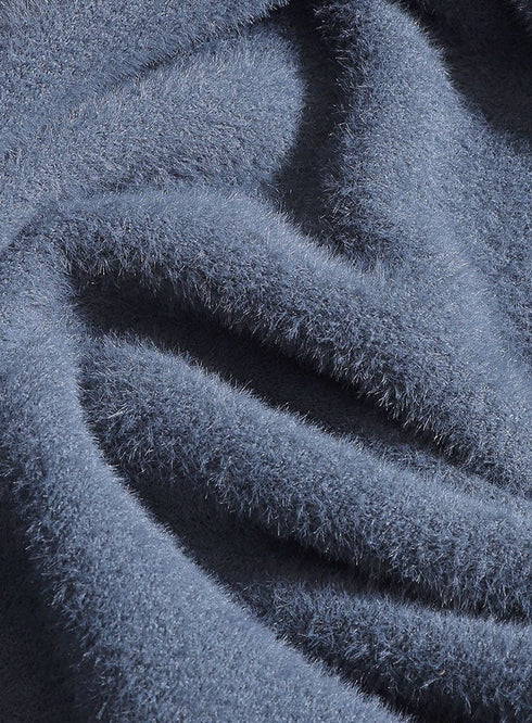 Storm Weather Fluffy Over Size Pullover - Khotwh