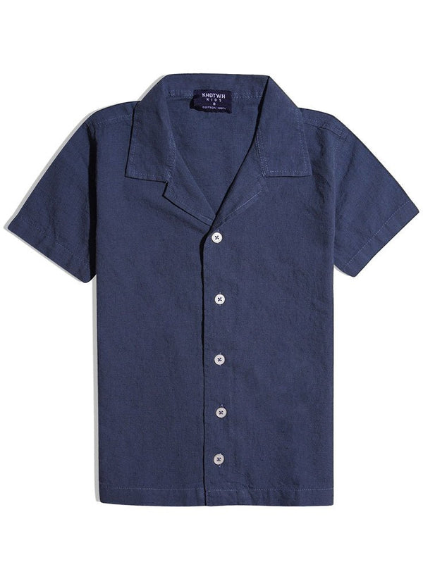 Storm Weather Kids Linen Shirt - Khotwh