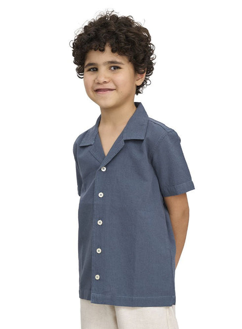 Storm Weather Kids Linen Shirt - Khotwh