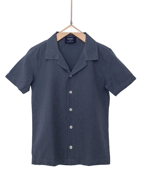 Storm Weather Kids Linen Shirt - Khotwh
