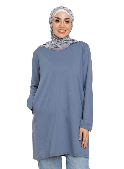 Storm Weather Pocket Tunic - Khotwh